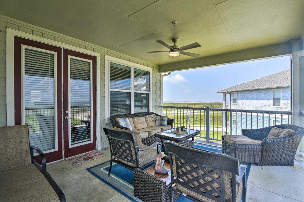 Apartamento Pointe West Family Retreat Balcony And Ocean Views! Galveston Exterior foto